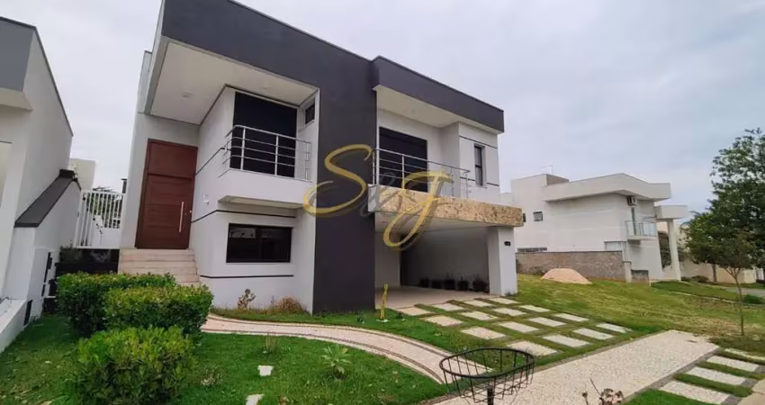 Casa sobrado com três suites a venda no bairro parque brasil 500- cond. villa lobos - paulínia sp