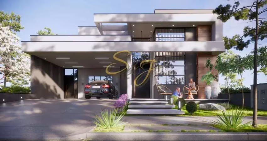 Casa terrea com três suites a venda no bairro parque brasil 500- cond. royal garden - paulínia sp