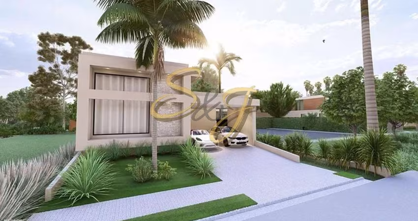 CASA TERREA COM TRÊS SUITES A VENDA NO PARQUE BRASIL 500- COND. SANTORINI - PAULÍNIA SP