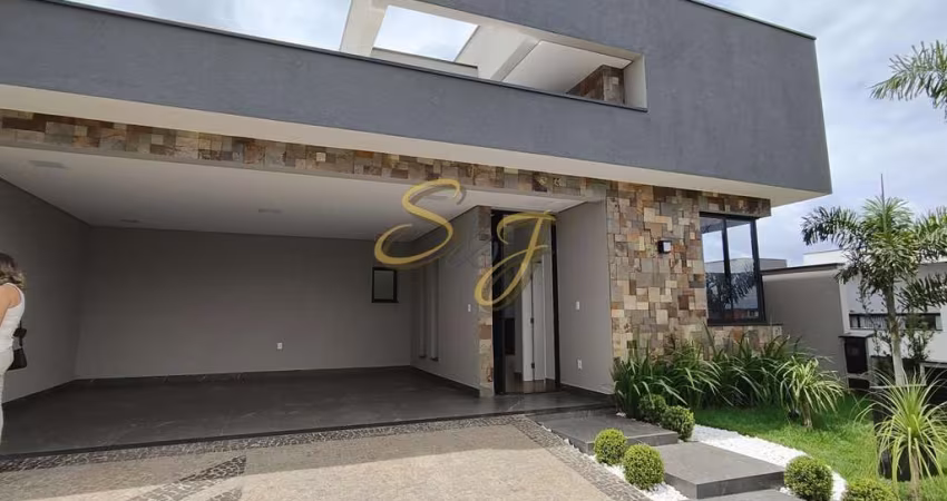 CASA TERREA COM TRÊS SUITES A VENDA NO PARQUE BRASIL 500- COND. SANTORINI - PAULÍNIA SP