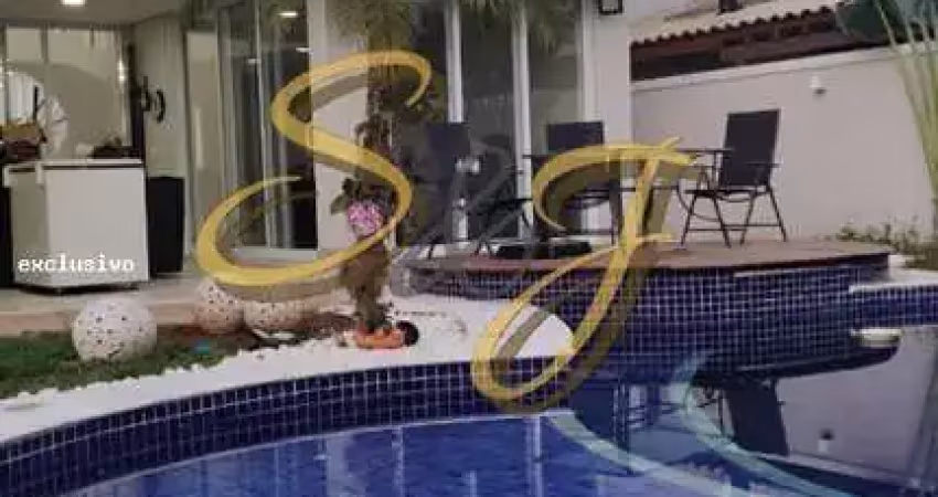Casa sobrado com três suites a venda no bairro parque brasil 500- cond. villa lobos - paulínia sp