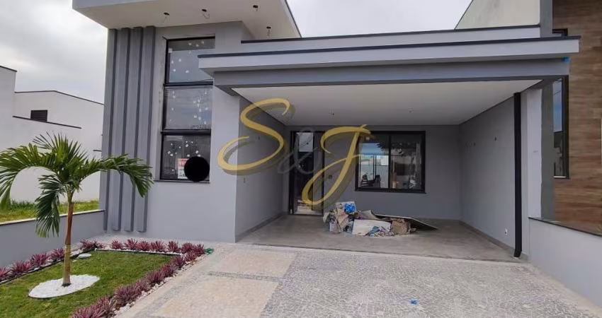 Casa Terréa com duas suítes e escritório no Cond. Terras da Estancia-Paulínia -SP