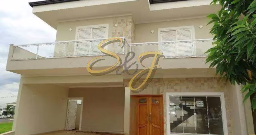 Casa sobrado com três suites a venda no bairro parque brasil 500- cond. reserva real - paulínia sp
