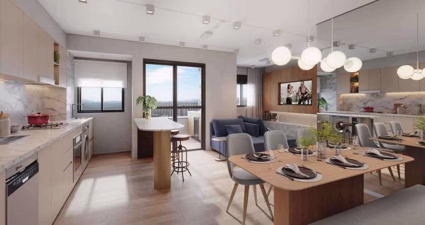 Apartamento Studio Soma Galeria à venda, Vila Mogilar, Mogi das Cruzes, SP, 1 dorm, andar alto