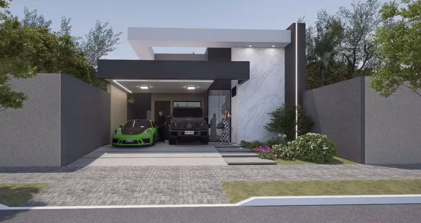 Casa nova para venda em umuarama, jardim cima próximo ao colégio geração cima, 3 dormitórios, 1 suíte, 2 banheiros, 2 vagas