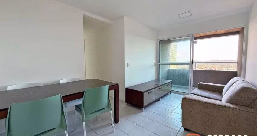 Apto com 57 m2 - 2 quartos (1 suíte) - Verano Ponta Negra - Semi mobiliado - Andar alto - 1 vaga