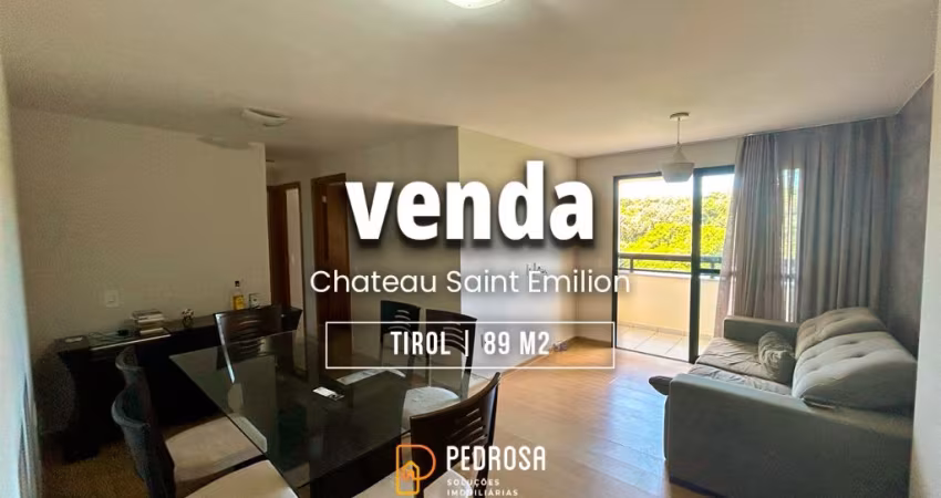 VENDA - 89m2 - 3 quartos - 1 suíte-  Tirol