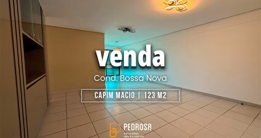 apartamento a venda com 175m² | 4 quartos | lado sombra | 2 vagas | lazer completo em Capim Macio Natal/RN