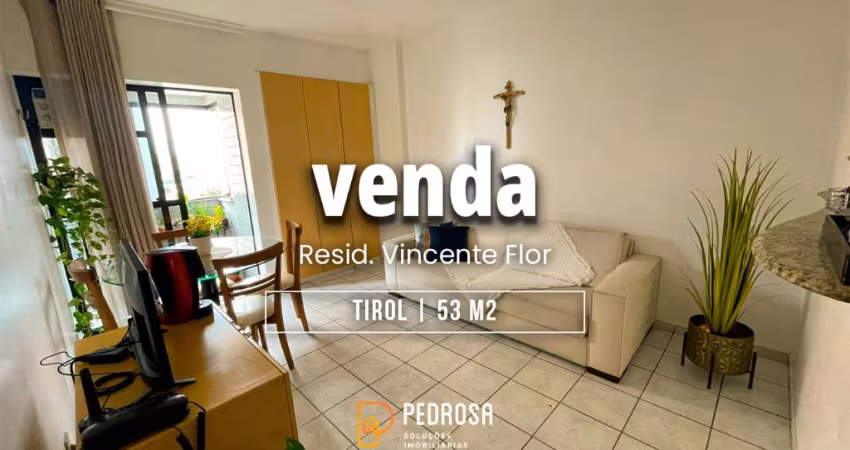 VENDA - VICENTE FLOR - 53m2 - 1 quarto - Nascente