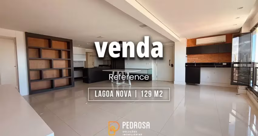 Apartamento no condomínio reference | 129m2 | 2 suítes | varanda gourmet | lagoa nova