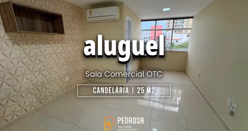 Sala comercial otc | 25m2 | 1 banheiro | 1 vaga | candelária - natal