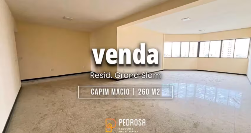 Fantástico apartamento para venda de 260m2 com 4 suítes e 3 vagas em capim macio natal/rn