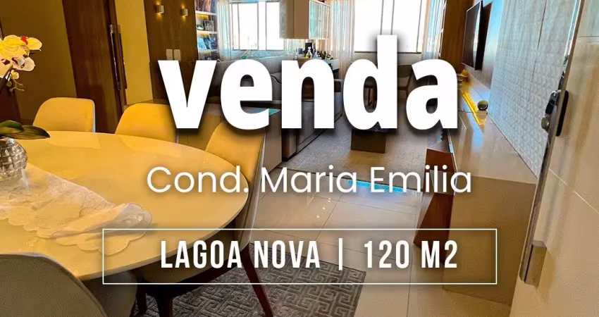 Belíssimo apartamento reformado de 120m2 com 3 quartos em lagoa nova natal/rn