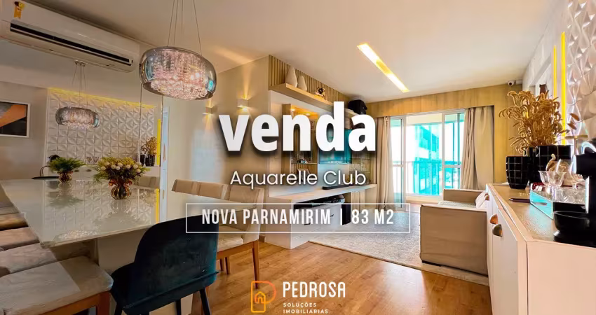 Apartamento com 2 quartos à venda na Rua Adeodato José dos Reis, 1275, Nova Parnamirim, Parnamirim