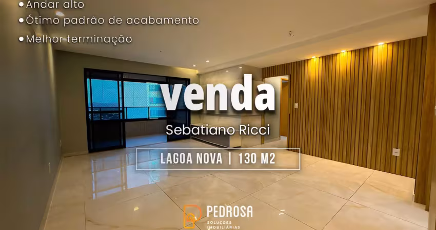 Fanstástico apartamento a venda de 130m2 todo reformado com 3 suítes e escritório em  andar alto