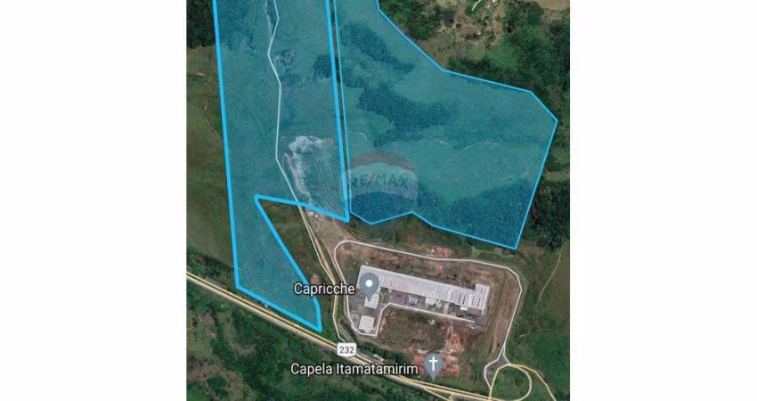 VENDA  - P/ LOTEAMENTO  - 120 HECTARES - 1200000 MT²  -  MARGEM BR 232 / PE  KM 27  - SENTIDO GRAVATA  - ZONA RURAL MORENO
