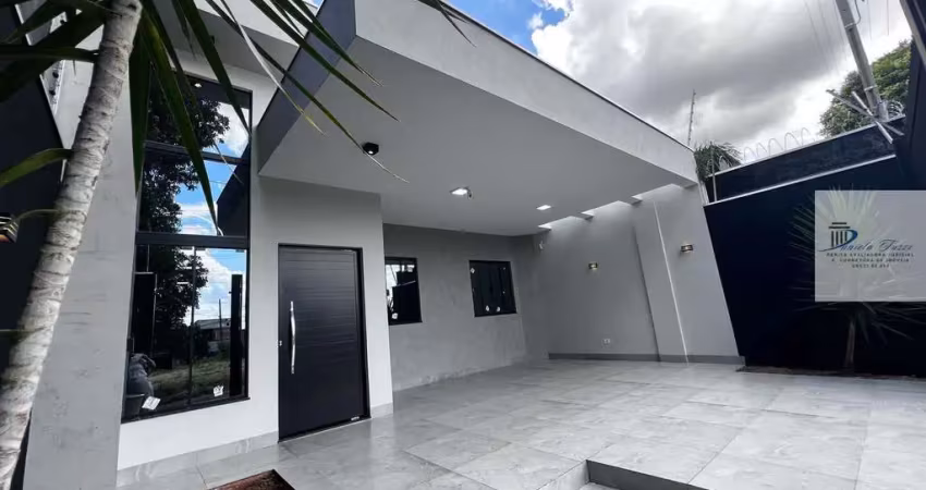Casa nova e fachada imponente