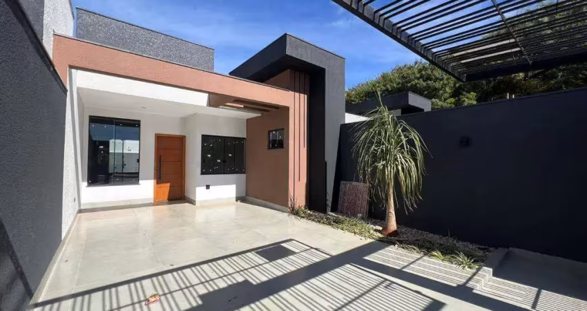 Casa a venda em marialva 03 quartos suíte e deck na área gourmet