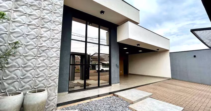 Casa em marialva mobiliada com 04 quartos, suite com closet e piscina aquecida