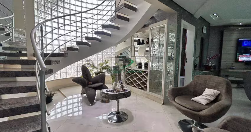 Casa à venda em maringá, jardim cidade monções, com 4 suítes, com 504 m²