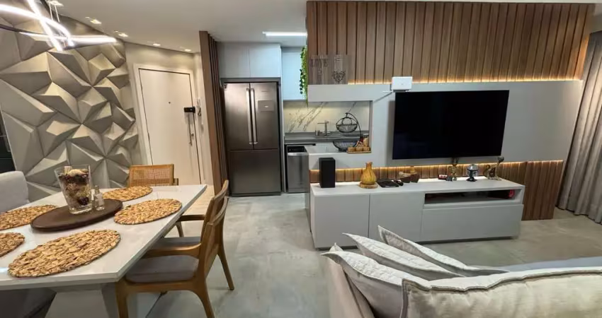 Lindo apartamento no saguaçu | 2 suítes + lavabo | 2 vagas | 1 hobby box | 100% mobiliado