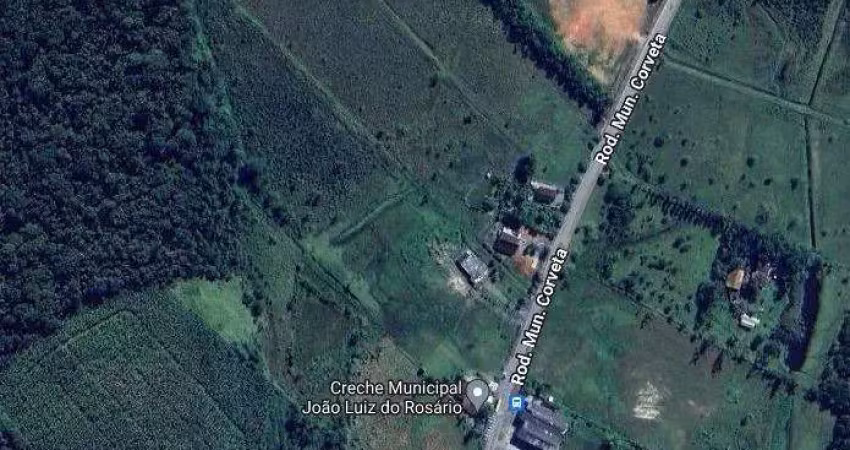 Terreno na corveta com 75.000 m² | área industrial | estuda proposta