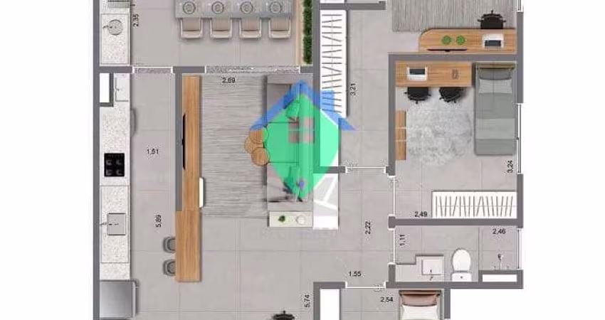 Apartamento à venda, 85 m² por R$ 780.000,00 - Medeiros - Jundiaí/SP