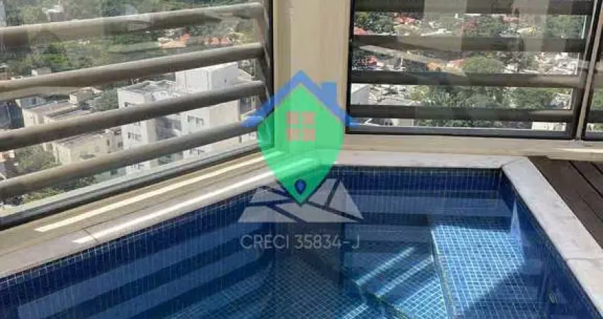 Cobertura à venda, 160 m² por r$ 2.650.000,00 - alto da lapa - são paulo/sp