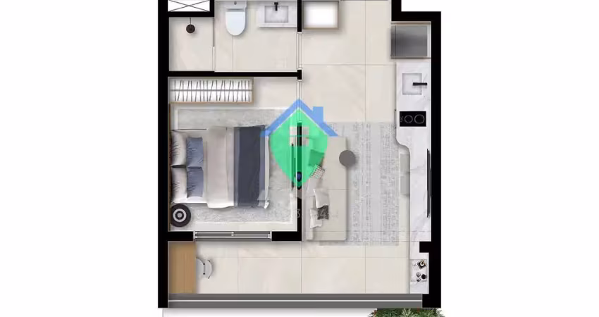 Studio 30m² à venda por r$587.000,00 em perdizes, são paulo, sp