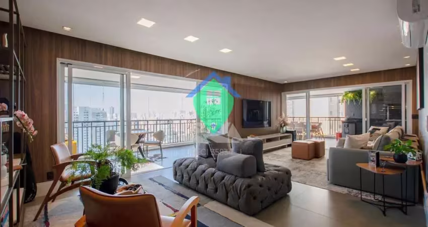 Apartamento alto padrão 223m² à venda por r$ 4.250.000,00 na vila romana, são paulo, sp