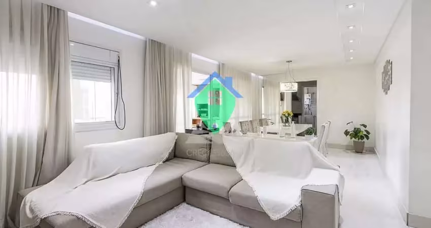 Apartamento alto padrão 101m² para locação por r$ 11.089,40 na vila romana, são paulo, sp