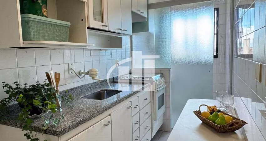 Apartamento a venda na Vila São Francisco 66m² com 2 quartos, 1 banheiro e 2 vagas de garagem e sacada
