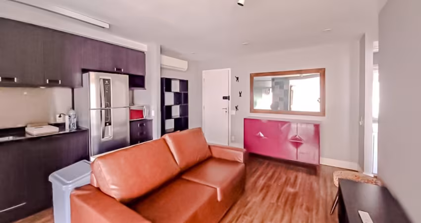 Lindo Apto mobiliado, andar alto,prédio com lazer completo na R. Bela Cintra