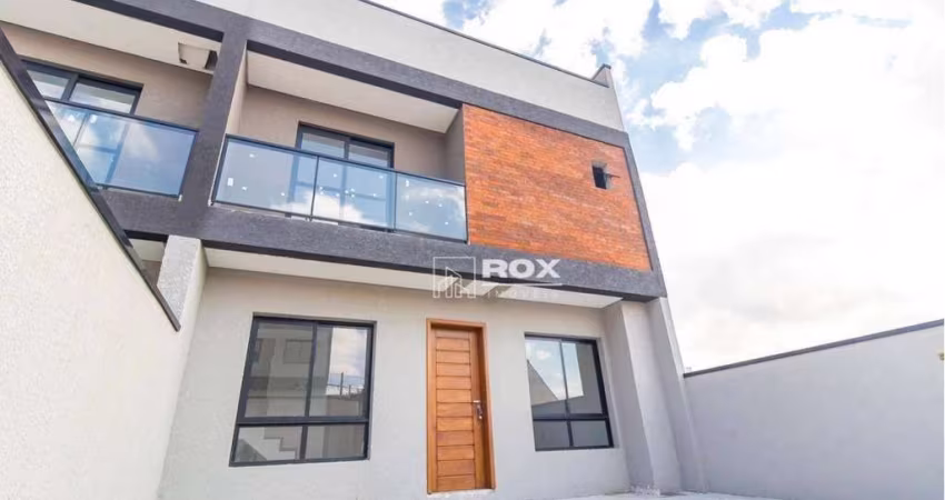 Sobrado com 3 quartos sendo 1 suíte à venda, 101 m² por R$ 629.000 - Xaxim - Curitiba/PR
