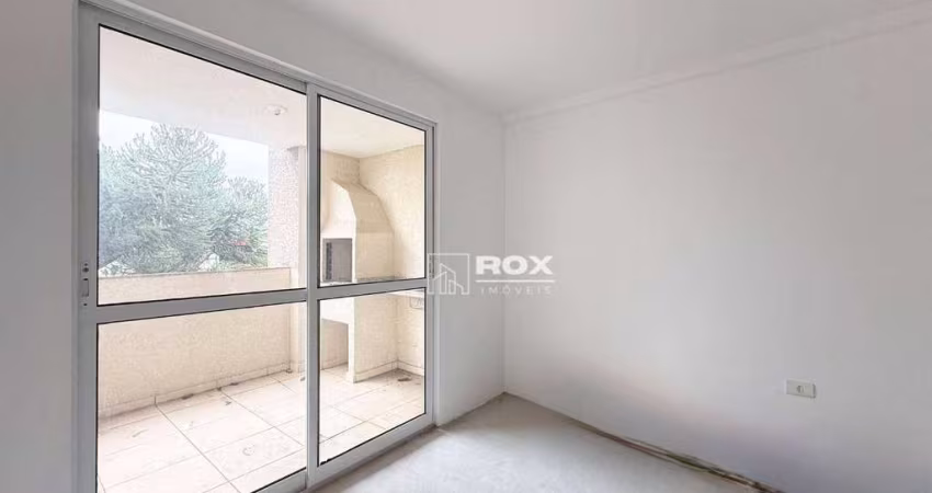Apartamento com 2 quartos e sacada à venda, 58 m² por R$ 379.000 - Novo Mundo - Curitiba/PR