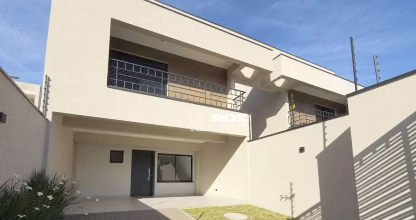 Sobrado novo, 3 suítes à venda, 156 m² por r$ 1.170.000 - santa felicidade - curitiba/pr