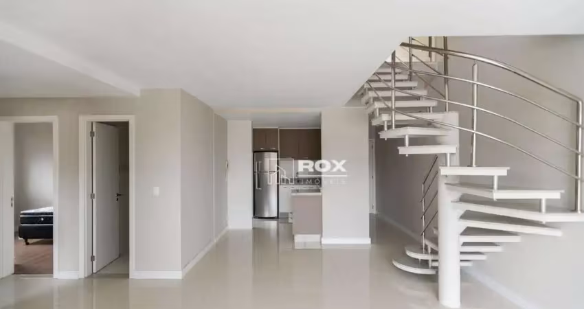 Apartamento duplex com 2 quartos e 1 suíte à venda, 143 m² por r$ 989.000 - água verde - curitiba/pr