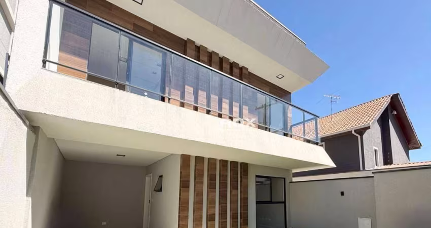 Sobrado novo, com 3 quartos à venda - Novo Mundo, Curitiba/PR