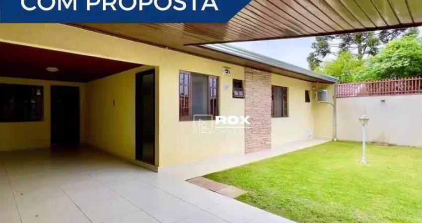 Casa térrea com 4 quartos e semi-mobiliada à venda, 219 m² - portão, curitiba/pr