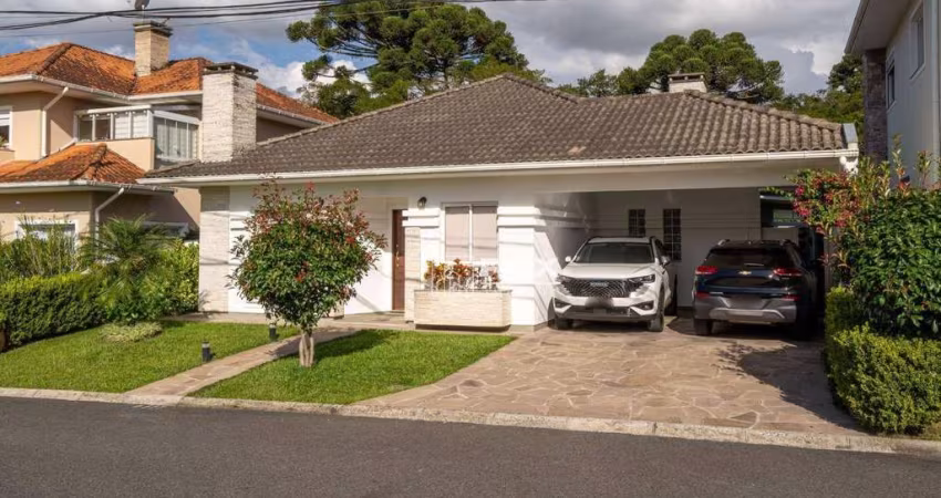 Casa térrea com 164 m² em condominio fechado, 3 quartos e quintal à venda - Santa Felicidade, Curitiba/PR