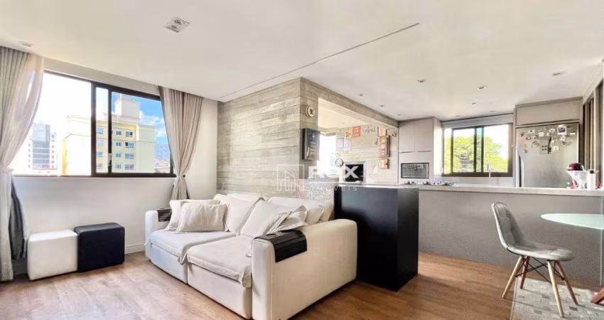 Apartamento mobiliado com 2 quartos, Face norte à venda, 76 m² por R$ 875.000,00 - Vila Izabel - Curitiba/PR