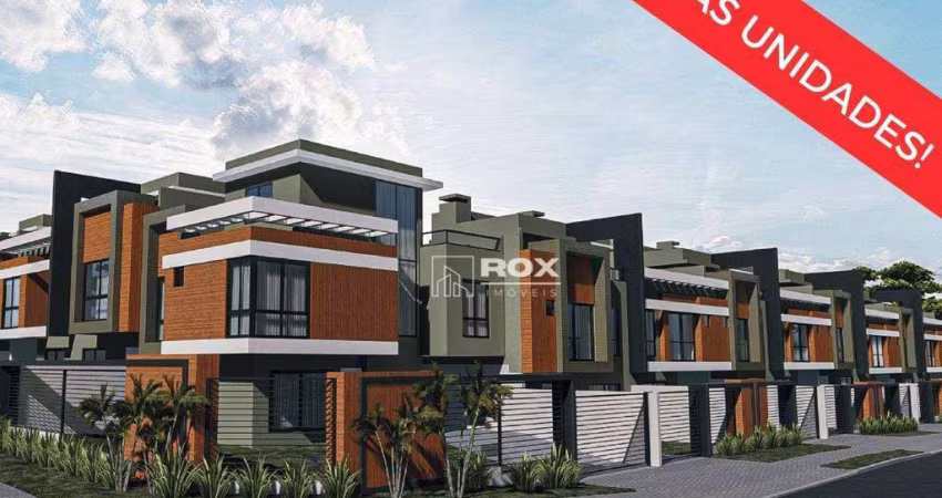 Sobrado com 3 quartos à venda, 133 m² por R$ 1.171.200 - Portão - Curitiba/PR