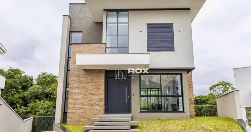 Casa de alto padrão com 3 quartos suítes à venda, 312 m² por R$ 3.400.000 - Santa Felicidade, Curitiba/PR