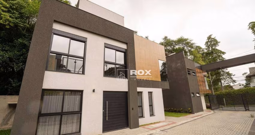 Sobrado novo com 3 quartos para alugar, 133 m² por R$ 9.900/mês - Santa Felicidade, Curitiba/PR