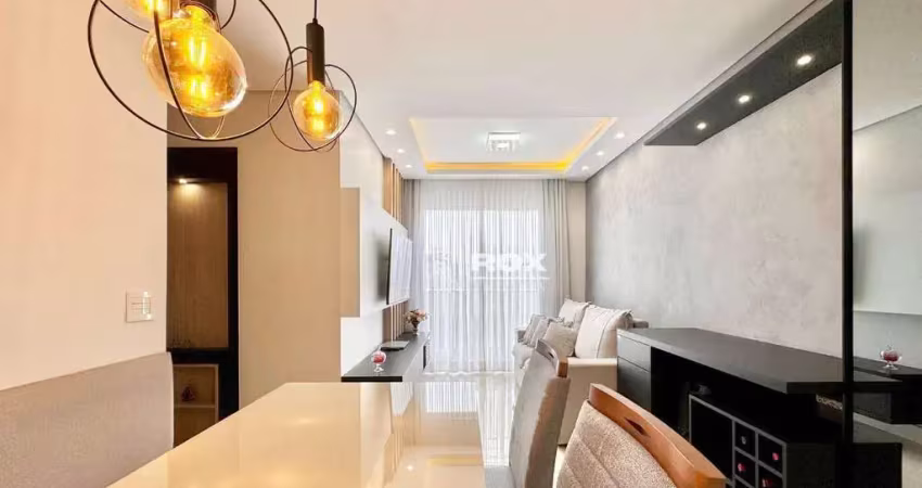 Apartamento mobiliado 2 quartos à venda - portão - curitiba/pr