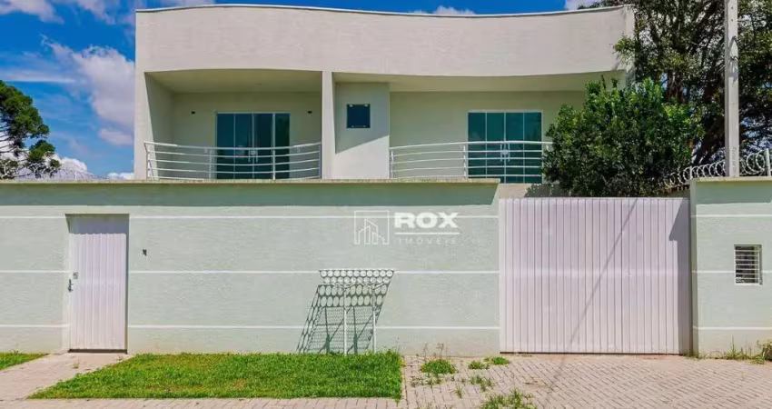 Casa com quintal, 4 suítes à venda - santa felicidade - curitiba/pr