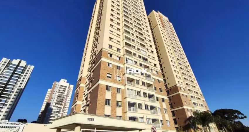 Apartamento mobiliado face norte, 2 quartos à venda - curitiba/pr