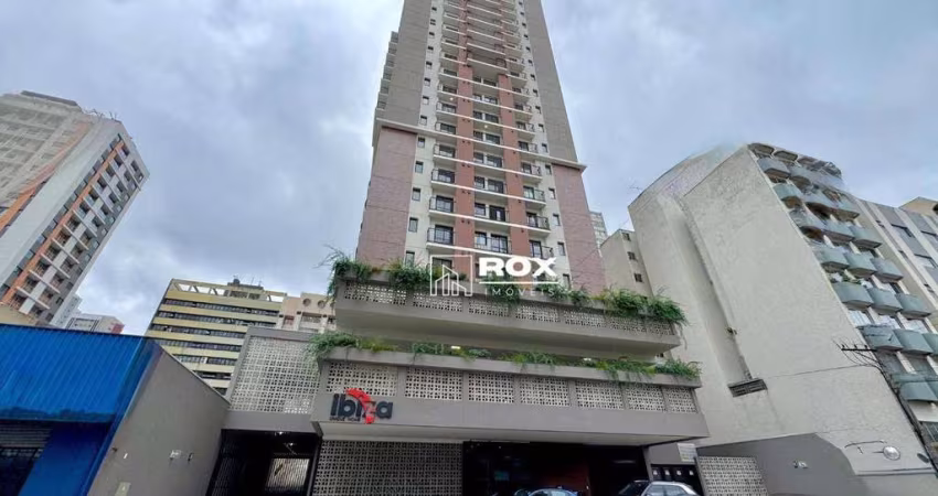Apartamento com 2 quartos à venda, 34 m² por R$ 395.000 - Centro, Curitiba/PR