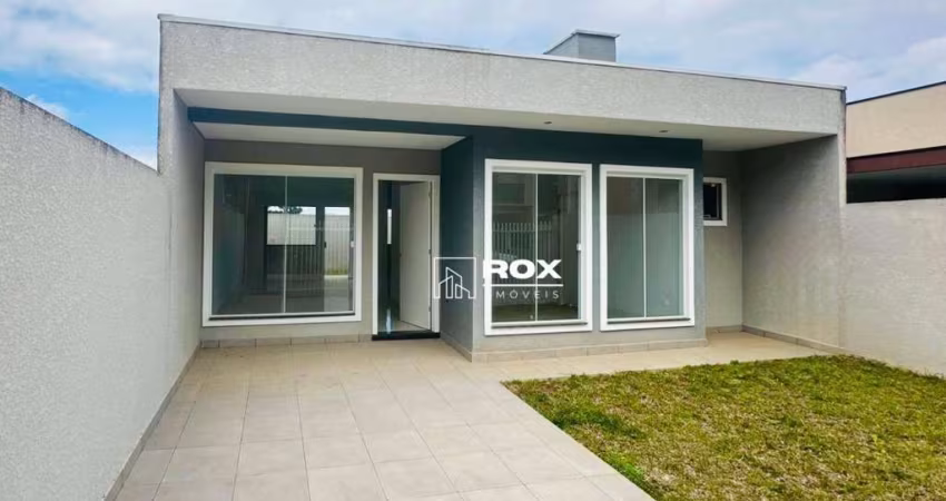 Casa térrea com 3 quartos à venda, 72 m² por R$ 390.000 - Eucaliptos - Fazenda Rio Grande/PR