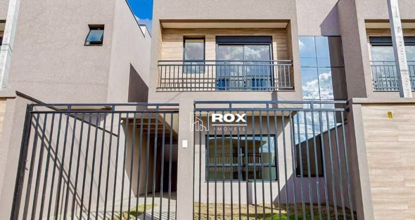 Sobrado com 3 quartos 1 suíte à venda, 111 m² por R$ 699.000 - Novo Mundo - Curitiba/PR